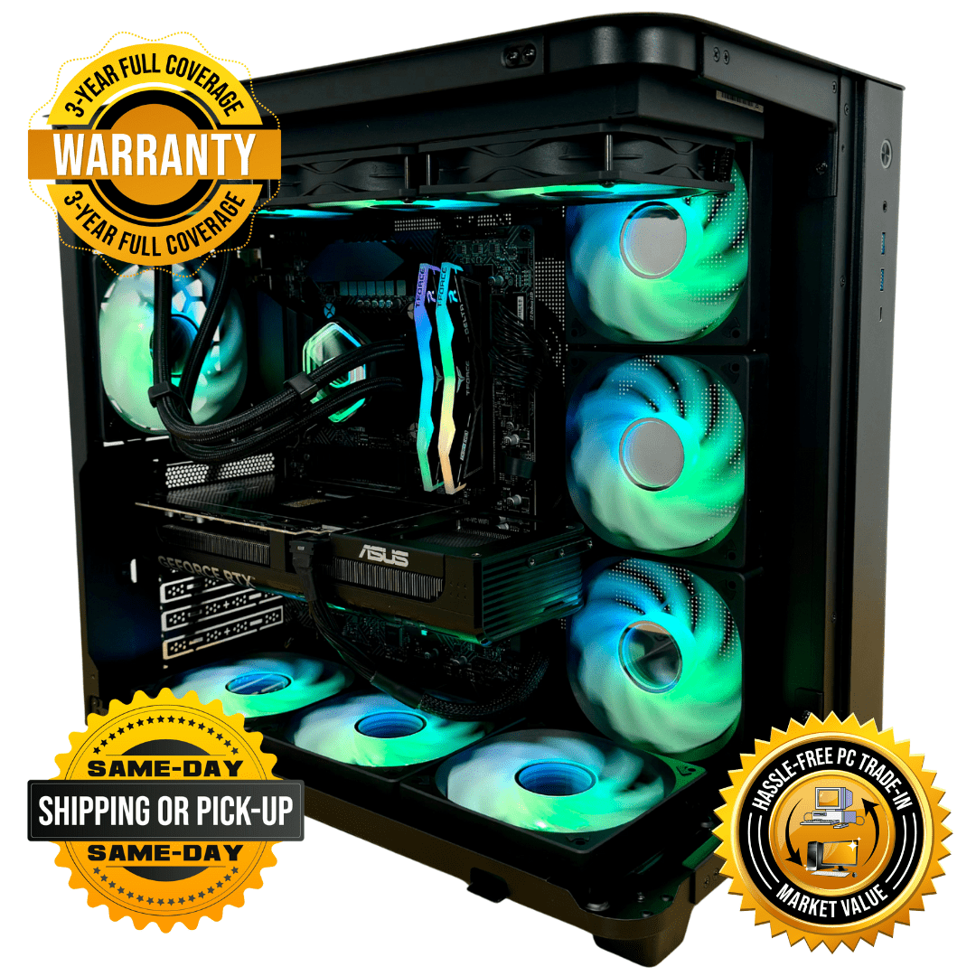 ゲーミングPC/14600KF RTX5070 32GB 新品NVMe 1TB ゲーミングPC