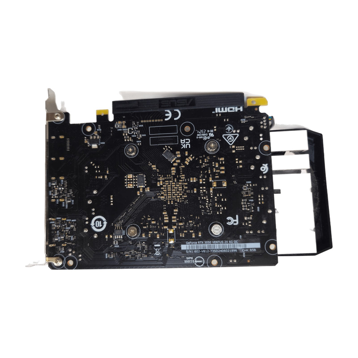 MSI GeForce RTX 3050 Ventus 2X 6G OC Graphics Card — Used, Working — photo 2