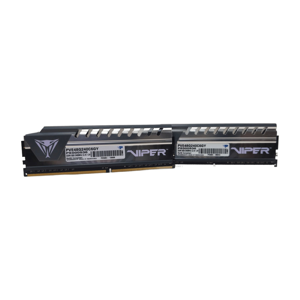 Patriot Viper Elite 16GB (2×8GB) DDR4-2400 CL16 Desktop RAM Kit — Used, Working — photo 1