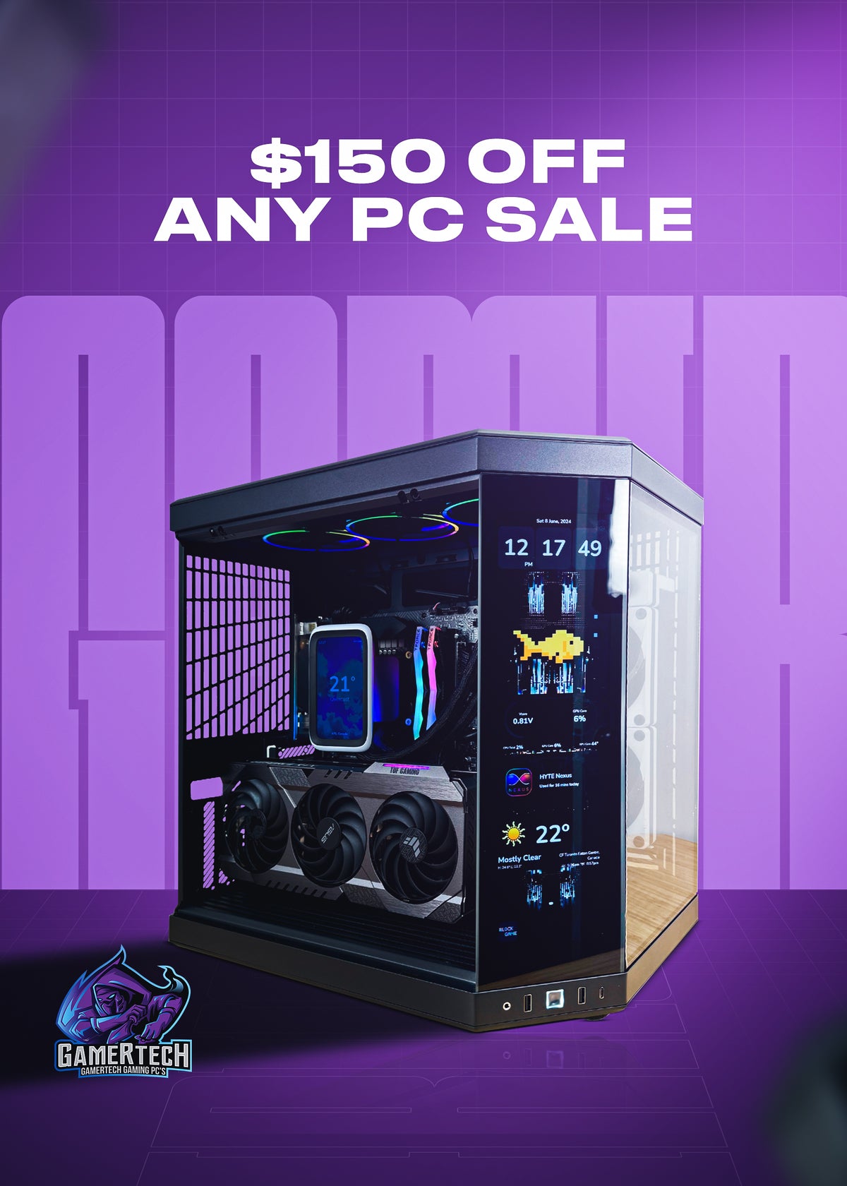 Computer Gamer Tech GamerTech Custom Gaming Computers and PCs