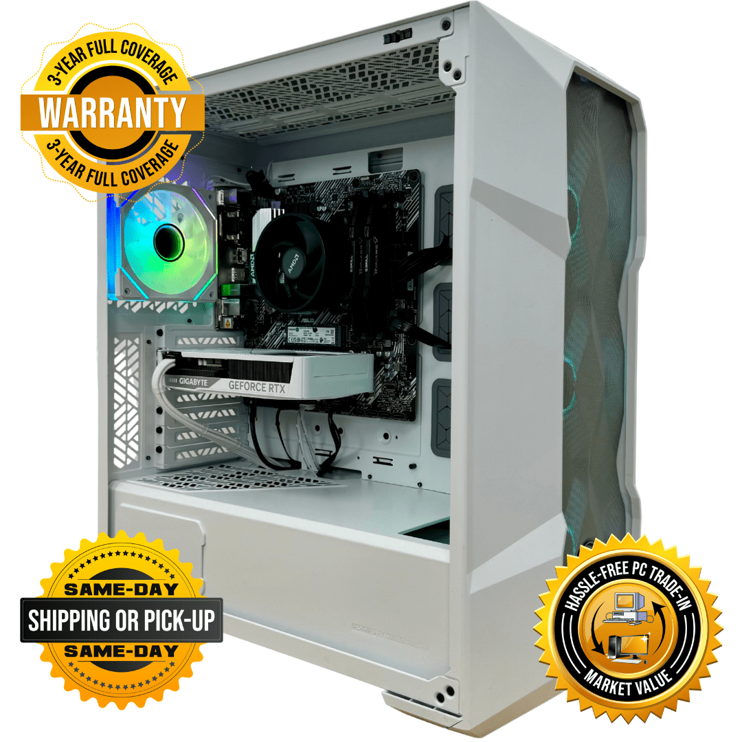 Ryzen 5 5500 | RTX 5050 | Fully Built and Ready | Custom Built Computer - GamerTech Toronto