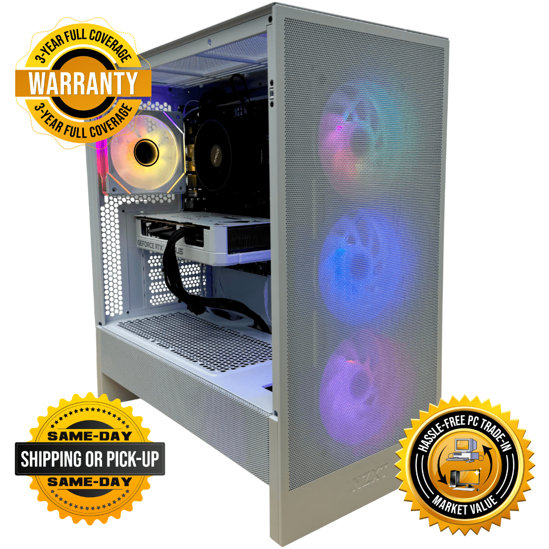 GamerTech Gaming PC | Ryzen 5 5500 | RTX 4060Ti | 16GB | 1TB |