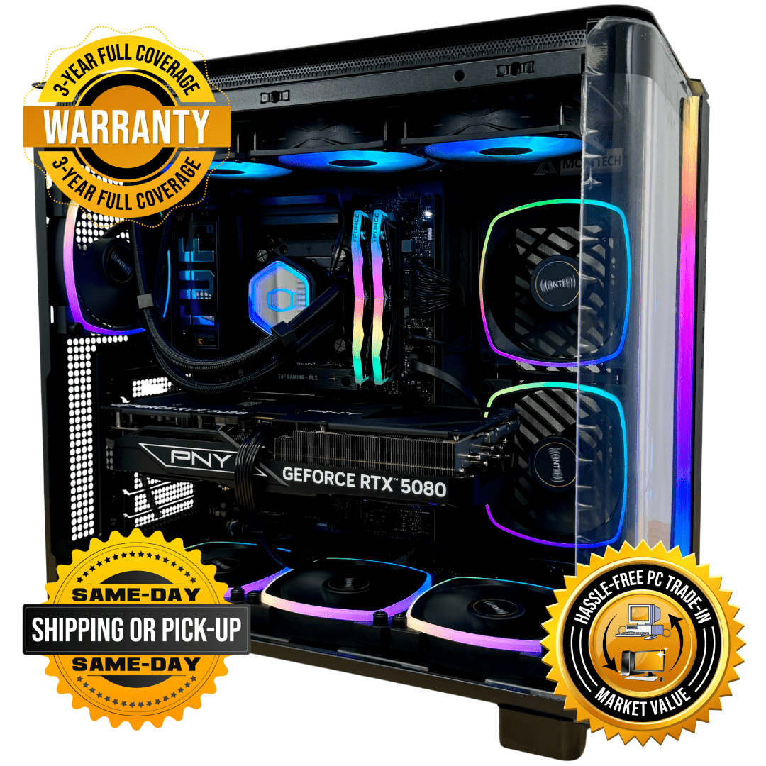 Ryzen 7 9800X3D | RTX 5080 | Fully Built and Ready | Custom Built Computer - GamerTech Toronto