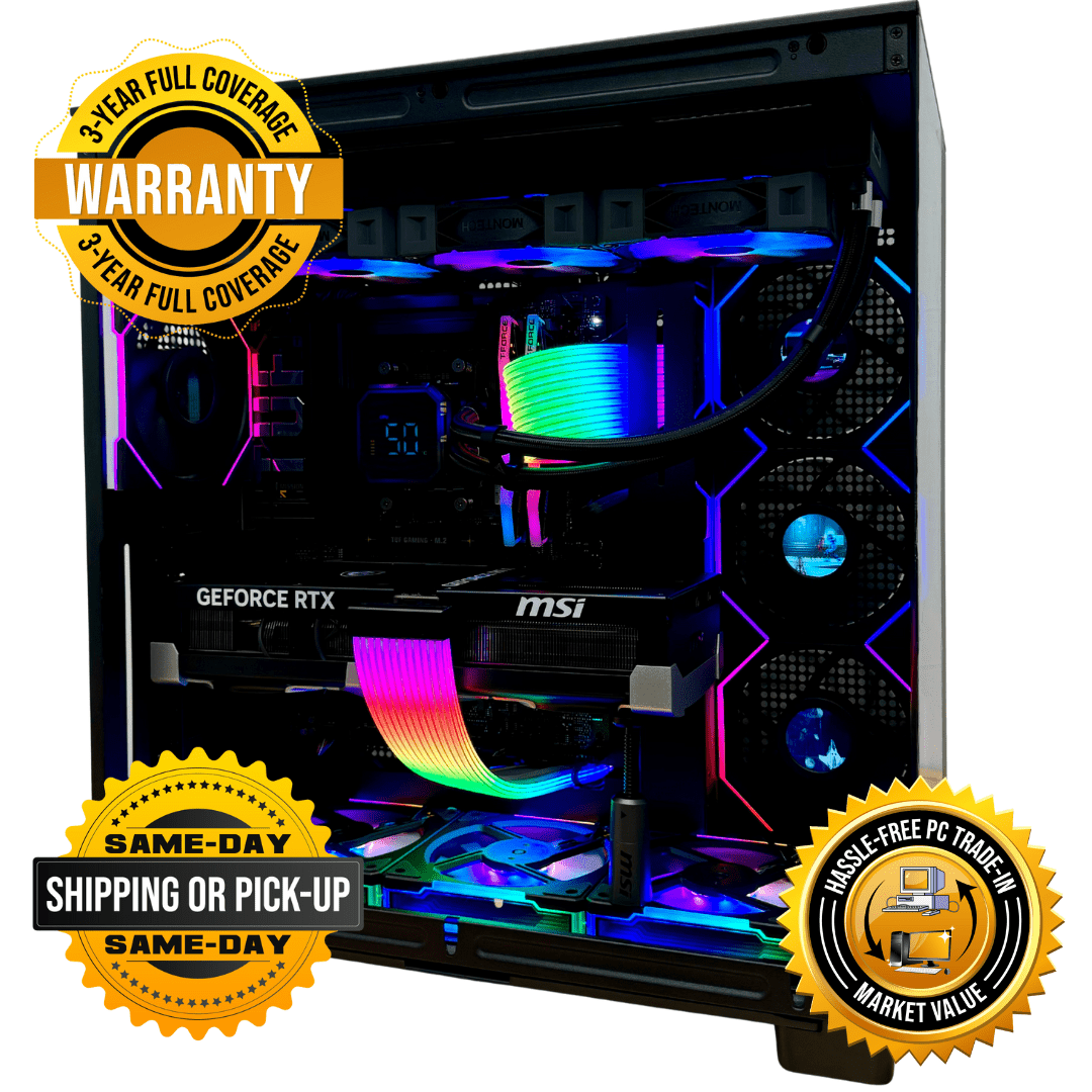 GamerTech Gaming PC | Ryzen 5 7600x | RTX 4060Ti | 32GB | 1TB |