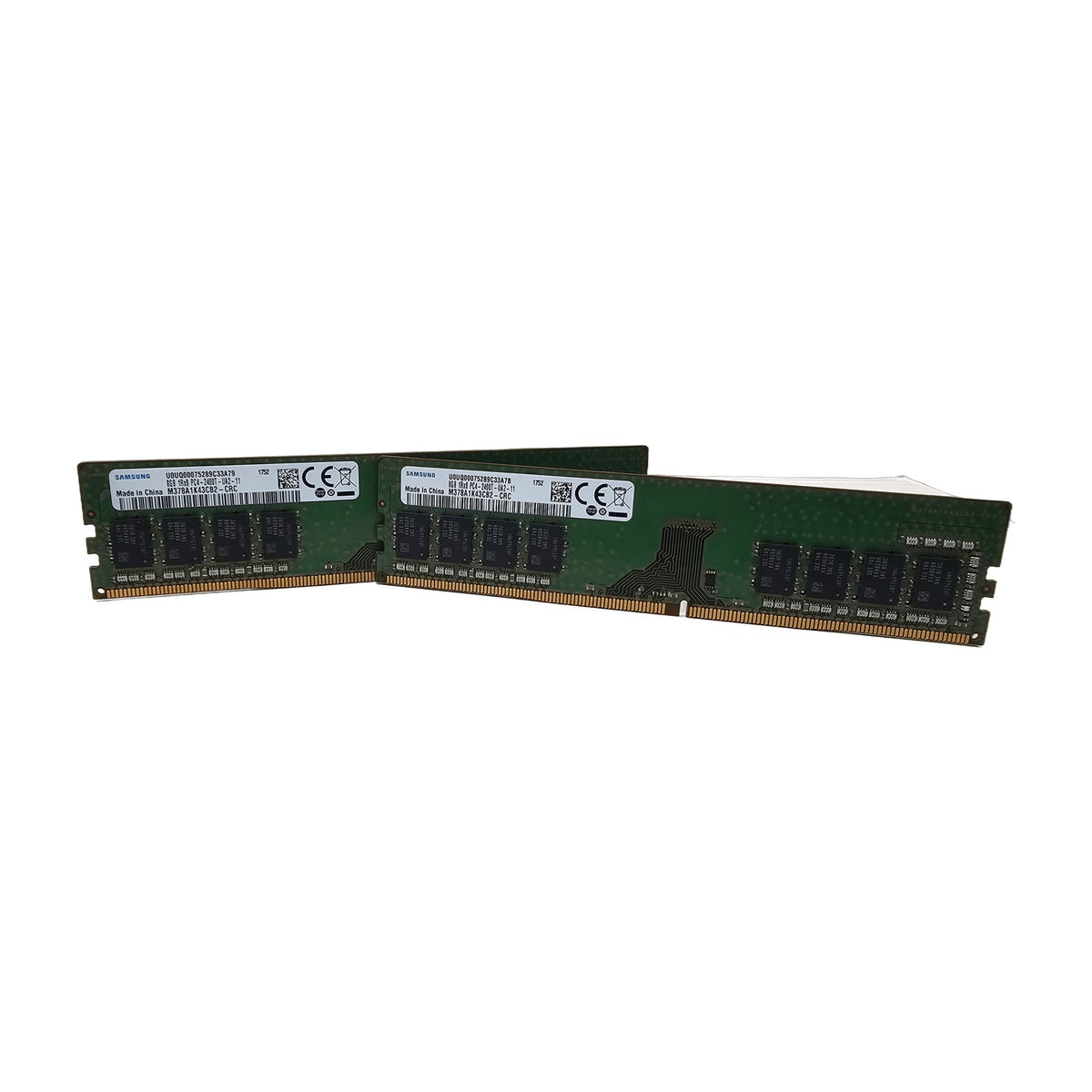 Samsung 16GB (2×8GB) DDR4-2400 CL17 Desktop RAM Kit (OEM UDIMM) — Used, Working — photo 1