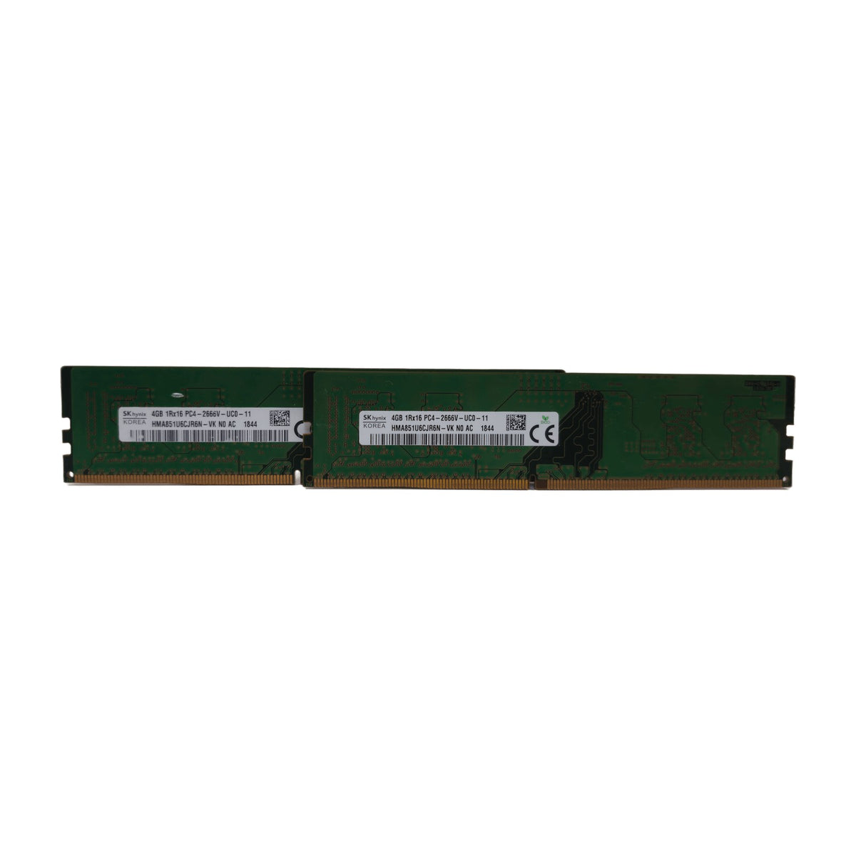 SK hynix 8GB (2×4GB) DDR4-2666 Desktop RAM Kit (OEM UDIMM, PC4-2666V-UCB-11) — Used, Working — photo 1