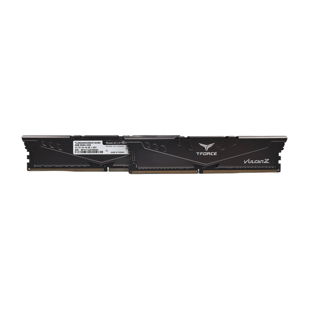 TEAMGROUP T-Force Vulcan Z 16GB (2×8GB) DDR4-3200 CL16 Desktop RAM Kit — Used, Working — photo 1